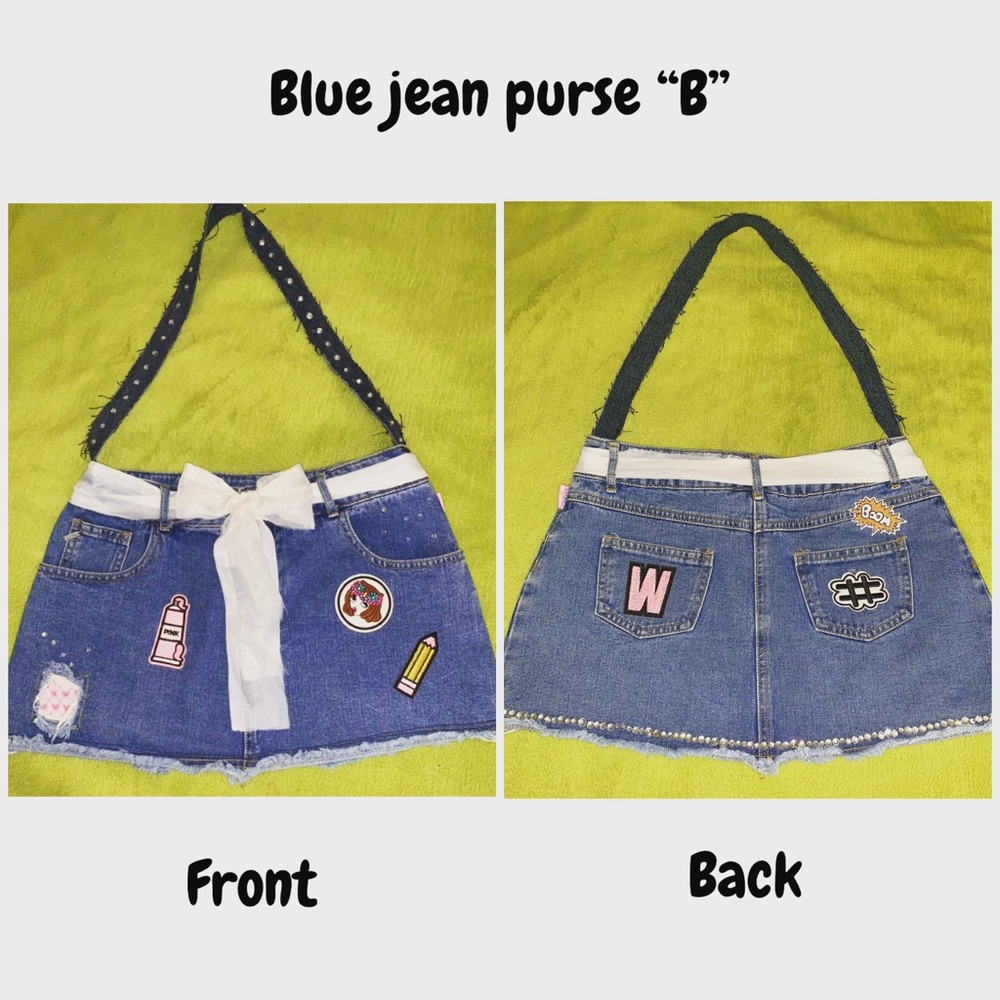 Blue Jean Purse